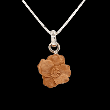 Ivory Forget-Me-Knot Pendant