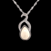 Ivory Teardrop Pendant