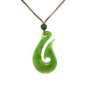Jade Hook Pendant