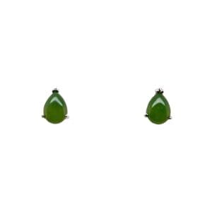 Jade Post Earrings