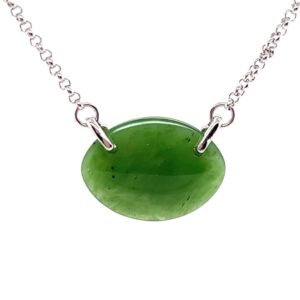 Jade Oval Pendant