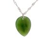 Jade Reverse Teardrop Pendant
