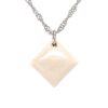 Mammoth Ivory Diamond Pendant