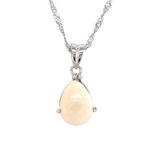 Mammoth Ivory Teardrop Pendant