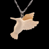 Ivory Hummingbird Pendant