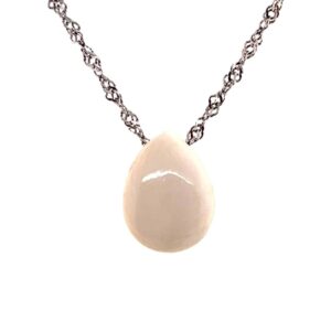 Ivory Teardrop Pendant