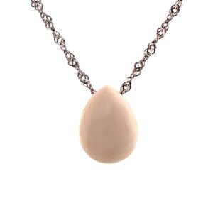 Ivory Teardrop Pendant