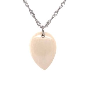 Ivory Reverse Teardrop Pendant