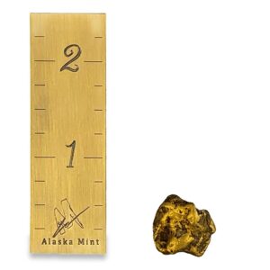 10.2 Gram Natural Gold Nugget, Alaska Mint