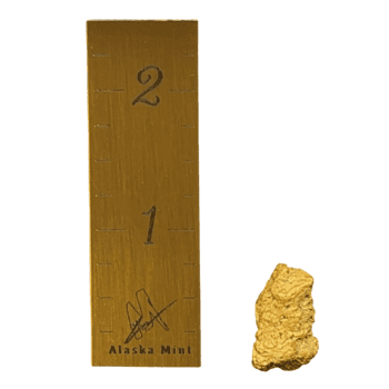 8.7 Gram Natural Gold Nugget, Alaska Mint