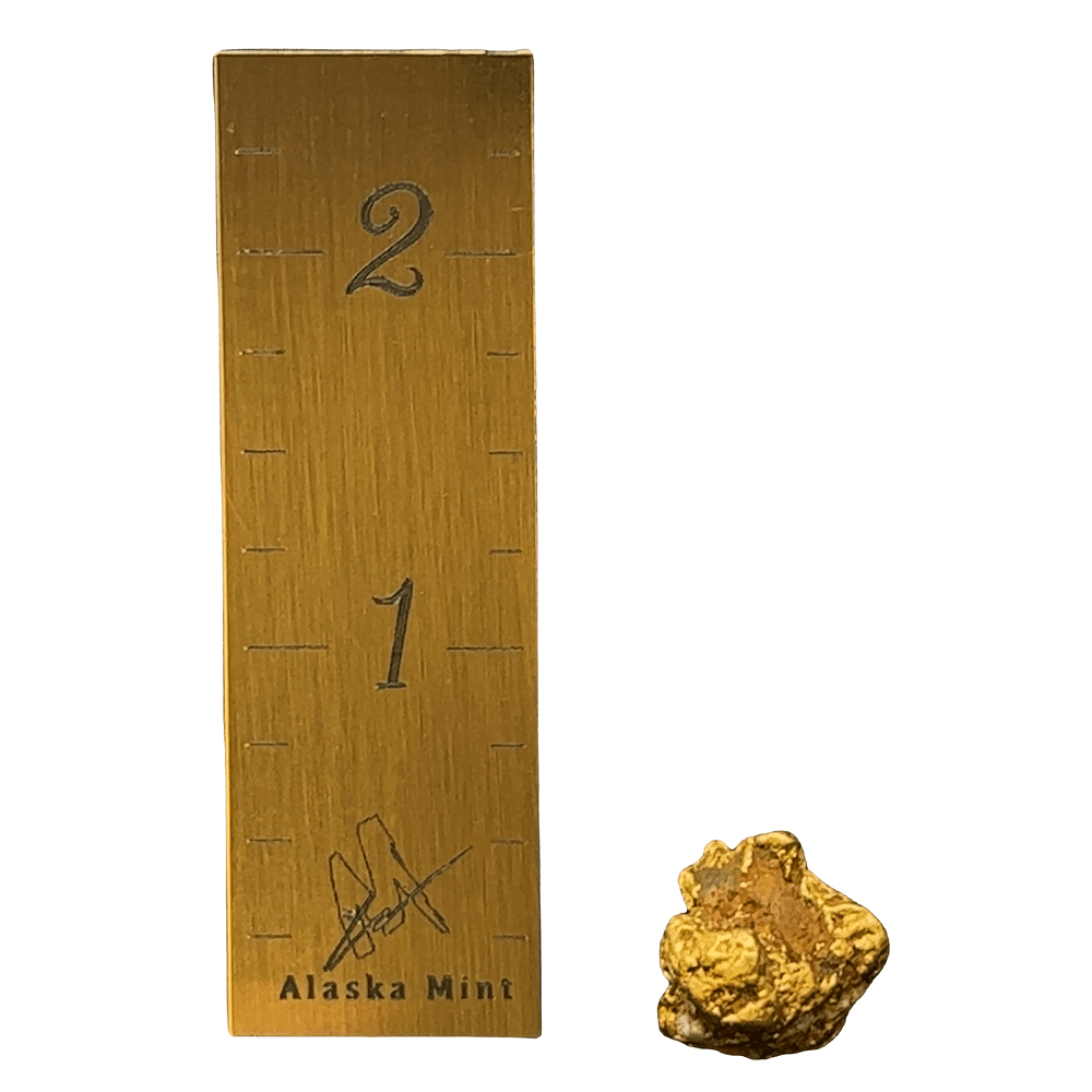 8.8 Gram Natural Gold Nugget - Alaska Mint