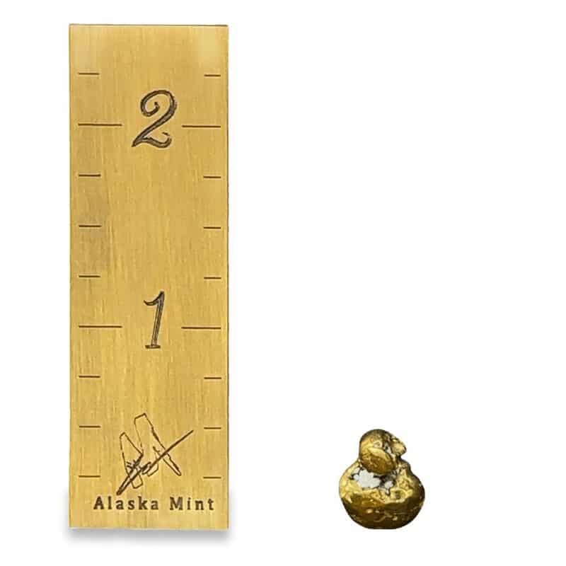 6.9 Gram Natural Gold Nugget, Alaska Mint