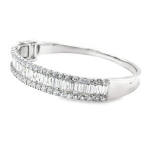 Check out this Estate Ladies White Gold & Diamond Bracelet at the Alaska Mint
