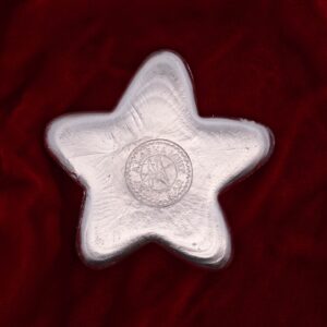 5 oz. Silver Hand-Poured Star