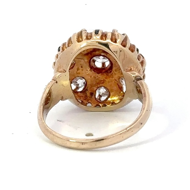 Estate Yellow Gold & Diamond Ring 071516 - Image 3