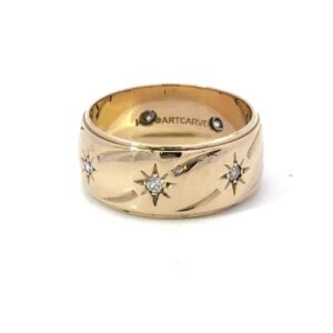 Estate Lady's Gold & Diamond Band 071519