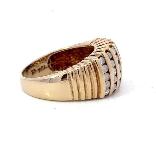 Estate 1 Carat Diamond Band 1164 - Image 4