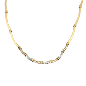 Estate necklace, diamond, Alaska Mint, Estate 071481 $4900