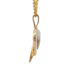 Gold quartz, Pendant, Alaska Mint, 1.25in, PN436QX $2220