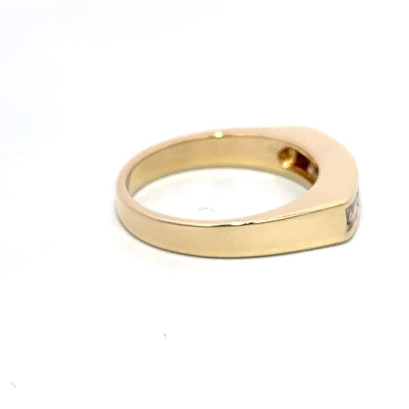 Estate Ring, .50 Diamonds, Gold Band, Alaska Mint, Estate 071157 $950
