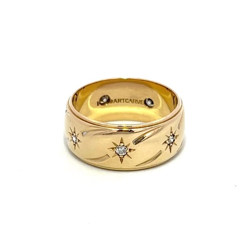 Estate Diamond ring, Alaska Mint, Estate 071519 $850 .18dias