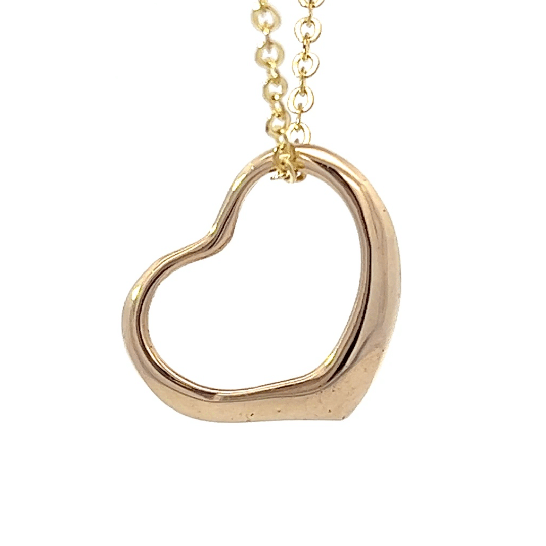 Heart Gold Necklace - Gold Necklace for Women- Gold Vermeil – MOSUO