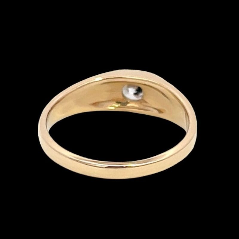 Gold quartz, Ring, Alaska Mint, Diamond, Band, 072984 $2090