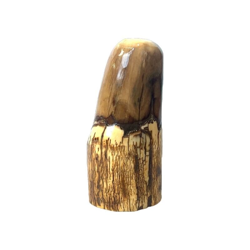 Mammoth Ivory, Alaska Mint, 999769 $1100, JU 6.5in tall 2.75in diameter base