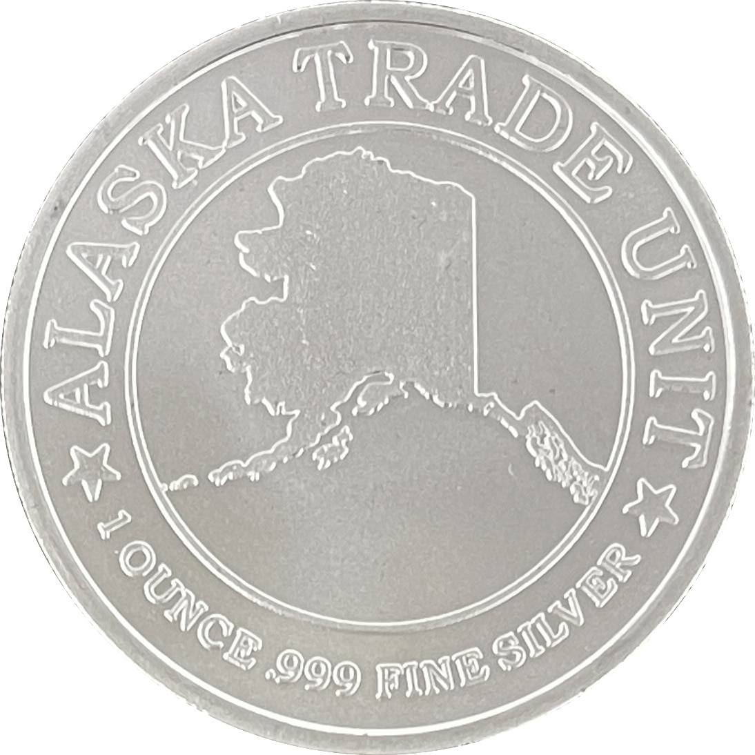 Alaska Trade Unit 1 oz. Silver Medallion - Alaska Mint