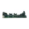 Hand Carved, Jade, Dog Sled and Team, Alaska Mint, J1HDT5-A $457