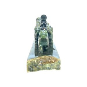 Hand Carved, Jade, Dog Sled and Team, Alaska Mint, J1HDT8 $699