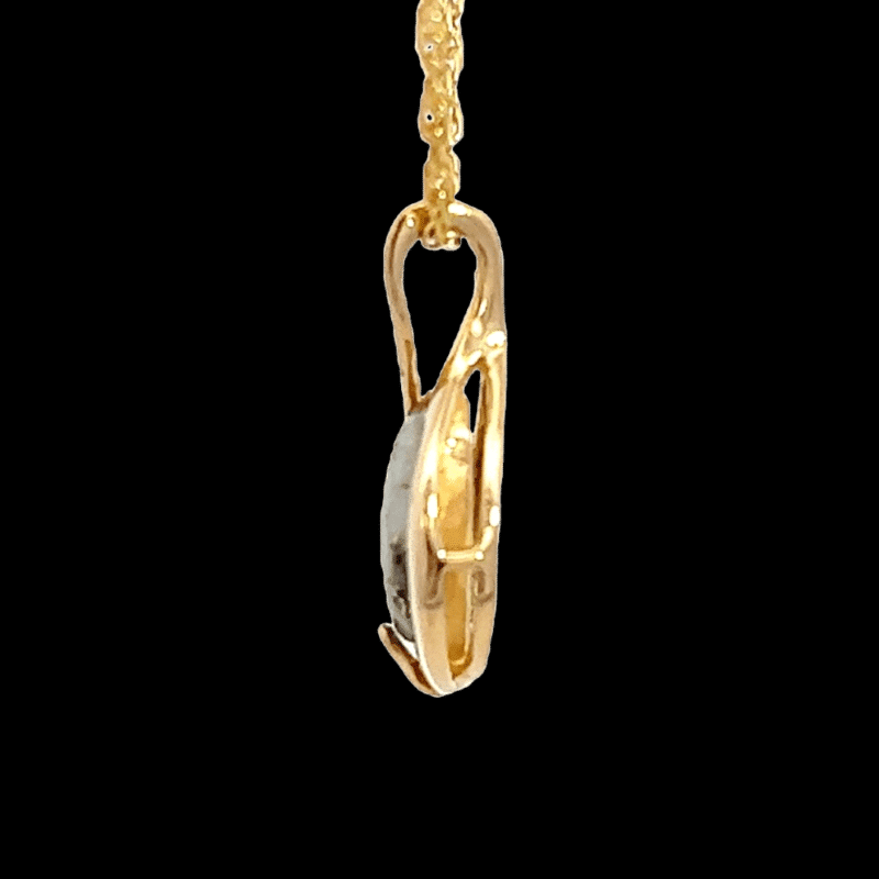 Gold quartz, Pendant, Alaska Mint, PN825QX $535