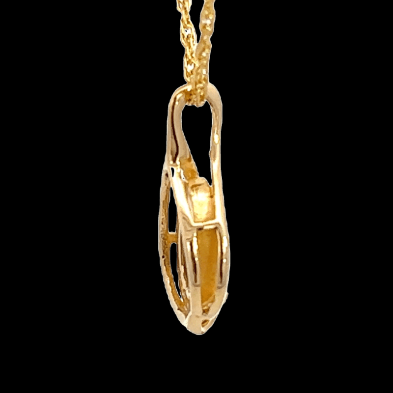 Gold quartz, Pendant, Alaska Mint, PN825QX $535