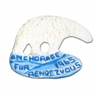 1965 Official Fur Rondy Collector Pin - Rondy Value Listing $533.00