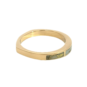 Gold quartz, Ring, Band, Alaska Mint, 454G2 $1095