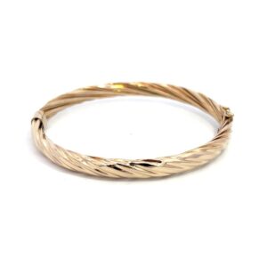 Estate, Bracelet, Bangle, Gold, 14k, Alaska Mint, estate 070867 $725