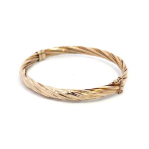 Estate, Bracelet, Bangle, Gold, 14k, Alaska Mint, estate 070867 $725