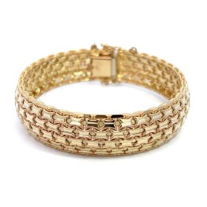 Estate, Gold, Bracelet, 14k, Alaska Mint, estate 072057 $5250, 6in