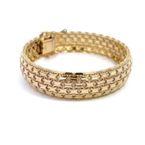 Estate, Gold, Bracelet, 14k, Alaska Mint, estate 072057 $5250, 6in