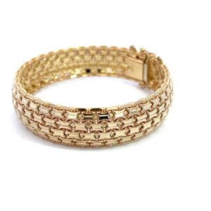 Estate, Gold, Bracelet, 14k, Alaska Mint, estate 072057 $5250, 6in