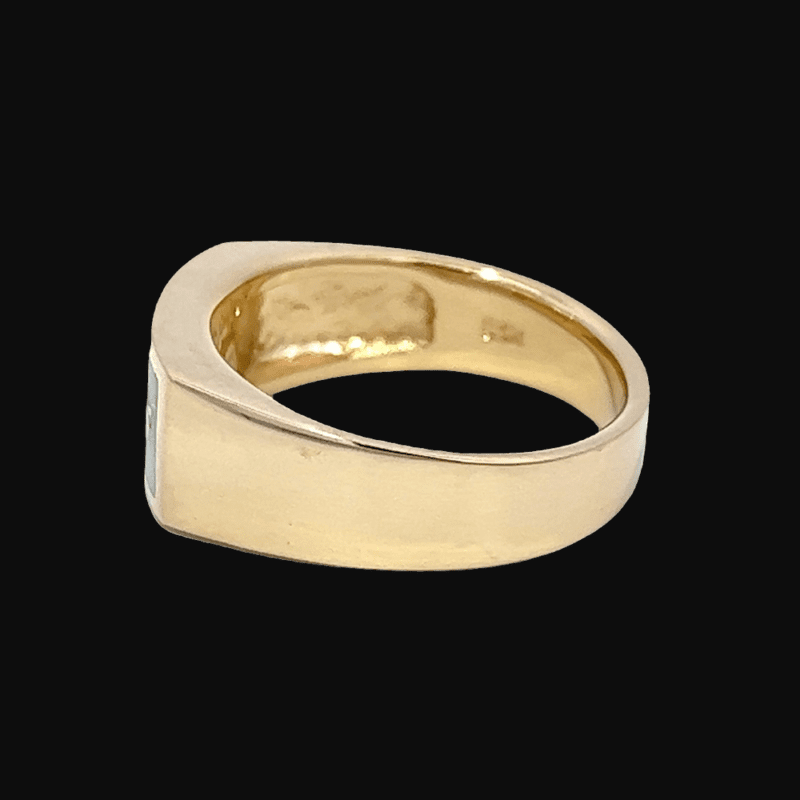 Gold quartz, ring, Alaska Mint, 14k, 121G2 $2265