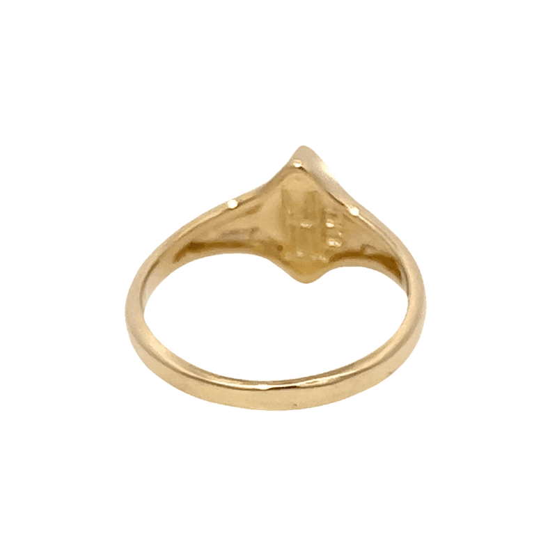 Gold quartz, ring, Alaska Mint, 14k, 222g2 $940