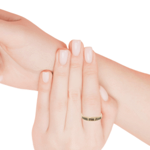 Gold quartz, ring, Alaska Mint, 14k, 555BG2 $1040