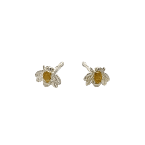Gold Nugget, Baby Bee, Earrings, Alaska Mint, ER-530-SS, $110