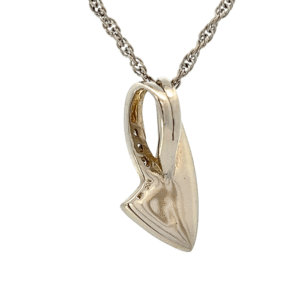 Gold nugget, Pendant, White Gold, Alaska Mint, 14k, PN887DNWX $820