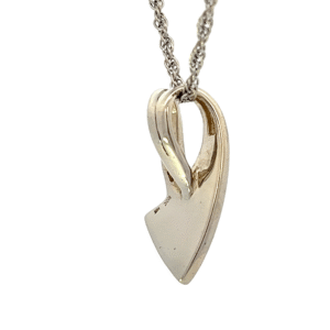 Gold nugget, Pendant, White Gold, Alaska Mint, 14k, PN887DNWX $820