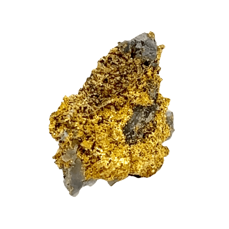 6.8 Gram, Natural Gold & Quartz, Specimen, Alaska Mint