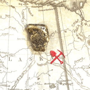 18.0 Gram Natural Gold Nugget, Alaska Mint