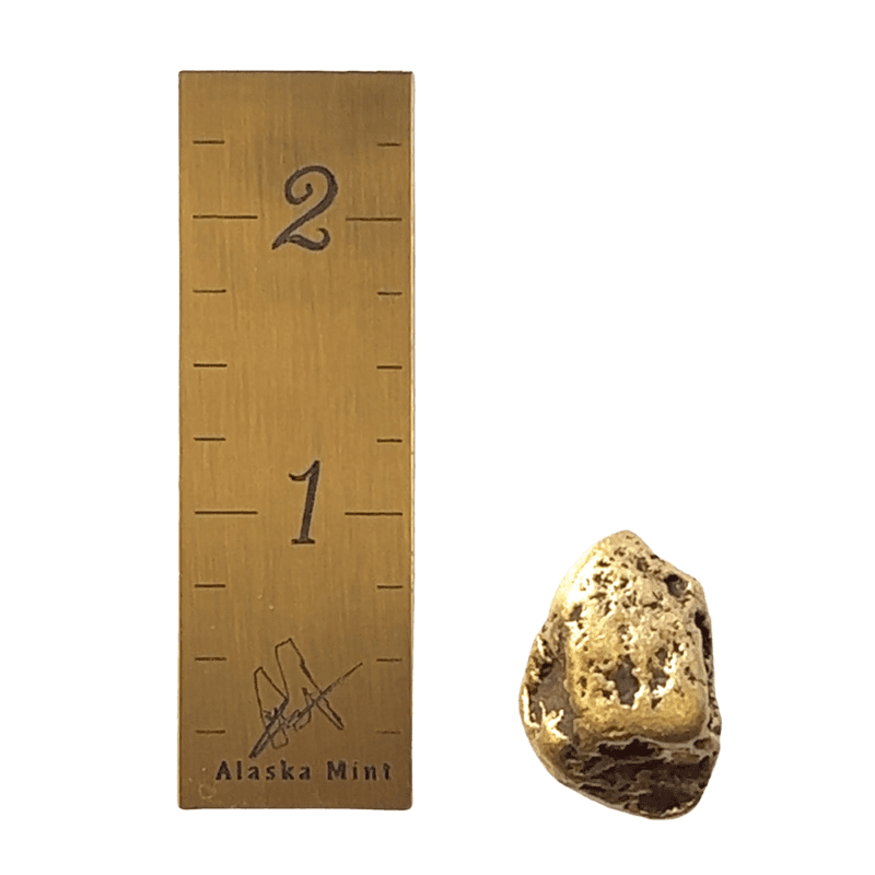20.0 Gram Natural Gold Nugget, Alaska Mint