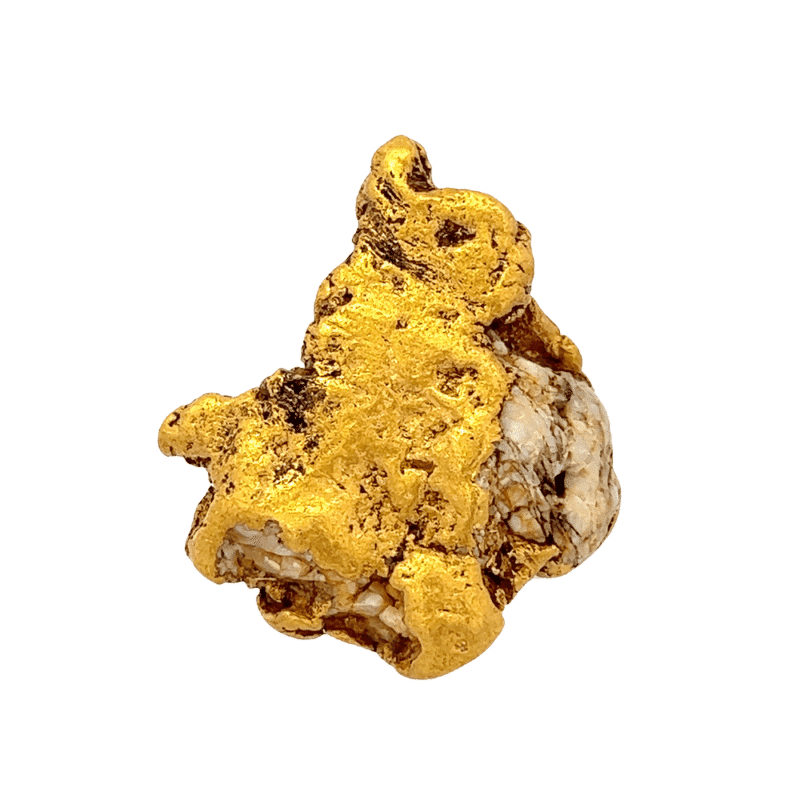 34.8 Gram Natural Gold Nugget, Alaska Mint